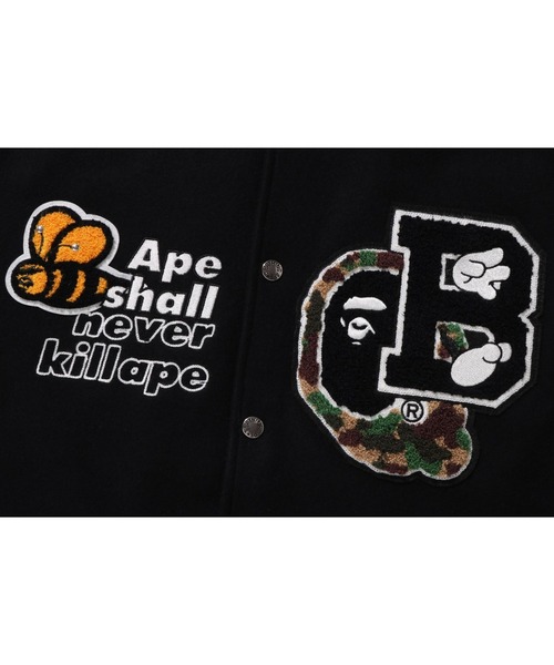 A BATHING APE（アベイシングエイプ）の「BAPE VARSITY JACKET