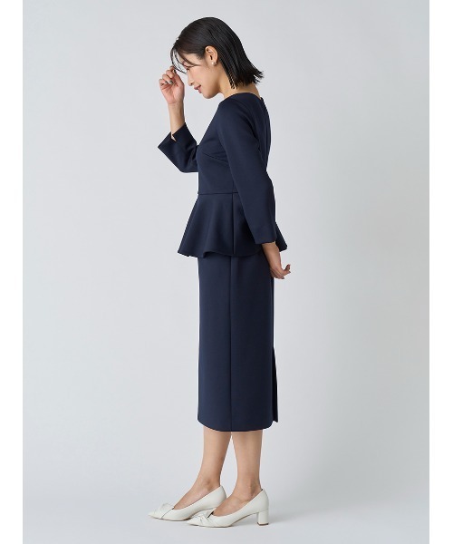 CELFORD（セルフォード）の「ポンチペプラムタイトワンピース