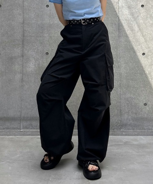 HEIHEI ハートポケットカーゴパンツ BLACK WEB完売品 aba438c1ab48d748c738fb3b40d532
