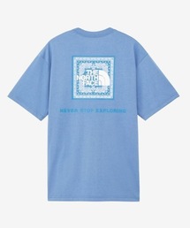 THE NORTH FACE ザ・ノース・フェイス 半袖 Tシャツ ショートスリーブバンダナスクエアロゴティー NT32446