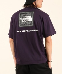 THE NORTH FACE（ザノースフェイス）の「THE NORTH FACE ザ・ノース・フェイス 半袖 Tシャツ ショートスリーブバンダナスクエアロゴティー NT32446（Tシャツ/カットソー）」