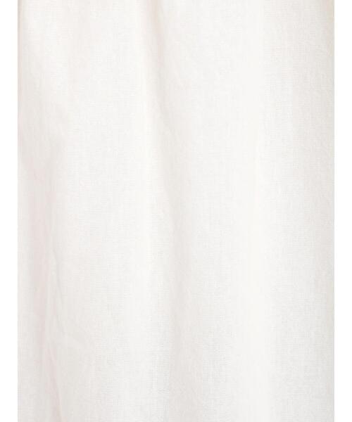 Samansa Mos2(サマンサ モスモス)の「スタンドネックギャザーチュニック(チュニック・レディース・オフホワイト/ブルー/グリーン/ネイビー・F)」の10枚目の写真