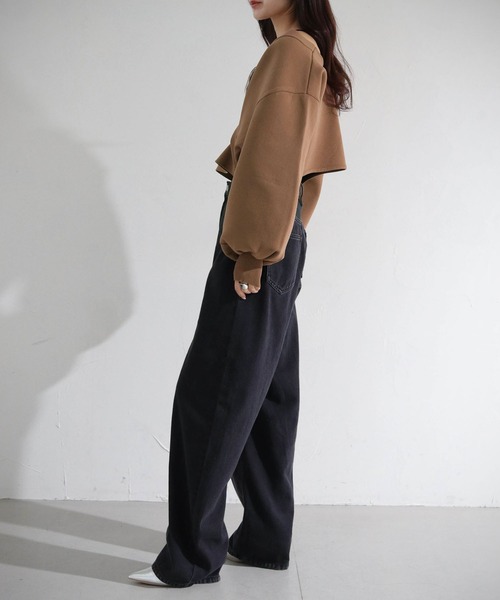 cheriella（シェリエラ）の「【cheriella】WEB限定前後2WAYカシュクールニット（完売）（ニット/セーター・レディース・ライトグレー/ブラウン/グリーン/アイボリー/ブラック/ブルー・M）」の16枚目の写真