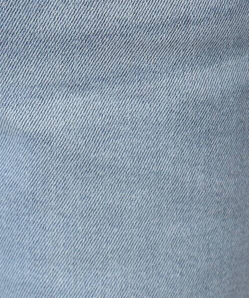 OPAQUE.CLIP(オペークドットクリップ)の「◆ストレッチバギーデニム/オーガニックコットン混【洗濯機洗い可】(デニムパンツ・レディース・ライトブルー/ホワイト/ネイビー・34/36/38/40/42)」の12枚目の写真