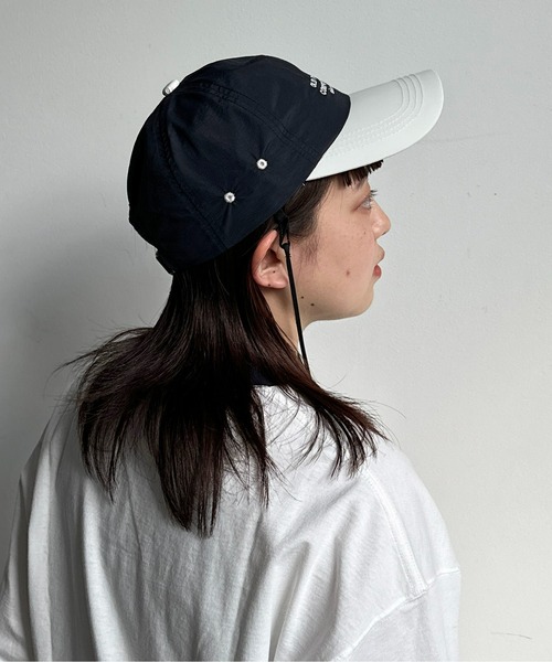 MILLER(ミラー)の「ヒモ付きロゴCAP(キャップ・メンズ・ネイビー/アイボリー・FREE)」の9枚目の写真