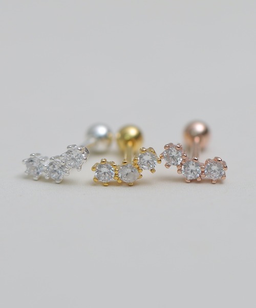 Peony(ピオニー)の「【Peony/ピオニー】/キラキラモチーフ ワンポイントピアス(ピアス(片耳用)・レディース・F/D/B/A/C/E・FREE)」の21枚目の写真