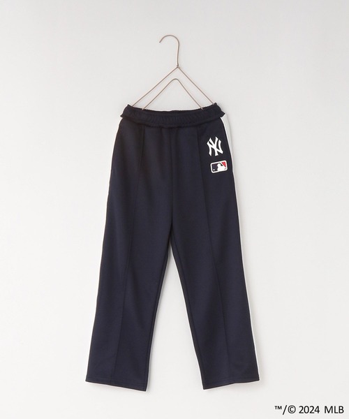 LOWRYS FARM（ローリーズファーム）の「ＭＬＢトラックパンツ　 106016（スウェットパンツ・キッズ・グリーン/レッド/ネイビー/アイボリー・120cm/140cm/150cm/130cm/110cm）」の4枚目の写真