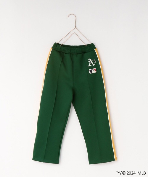 LOWRYS FARM（ローリーズファーム）の「ＭＬＢトラックパンツ　 106016（スウェットパンツ・キッズ・グリーン/レッド/ネイビー/アイボリー・120cm/140cm/150cm/130cm/110cm）」の19枚目の写真