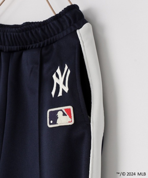 LOWRYS FARM（ローリーズファーム）の「ＭＬＢトラックパンツ　 106016（スウェットパンツ・キッズ・グリーン/レッド/ネイビー/アイボリー・120cm/140cm/150cm/130cm/110cm）」の22枚目の写真