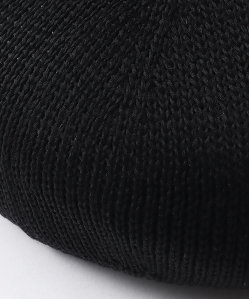 RACAL(ラカル)の「【RACAL / ラカル】 Cotton Kint Beret(ハンチング/ベレー帽・メンズ・ベージュ/ブラック/ネイビー・FREE)」の9枚目の写真