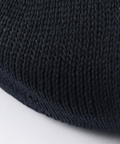 RACAL(ラカル)の「【RACAL / ラカル】 Cotton Kint Beret(ハンチング/ベレー帽・メンズ・ベージュ/ブラック/ネイビー・FREE)」の4枚目の写真