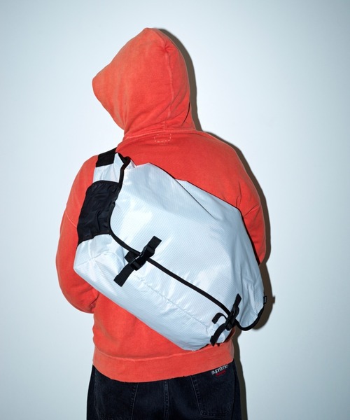 PACKING（パッキング）の「PACKING/パッキング/TRAIL MESSENGER/トレイルメッセンジャーバッグ/PA-040（ショルダーバッグ・メンズ・ホワイト/ブラック・F）」の16枚目の写真