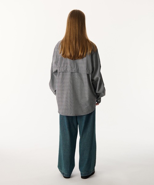 WETTEMPT(ウィテンプト)の「MULTI POCKET TUCK SHIRT/マルチポケットタックシャツ(シャツ/ブラウス・メンズ・オフホワイト/ブルー/サックスブルー/ダークグレー・LARGE/MEDIUM/SMALL)」の12枚目の写真