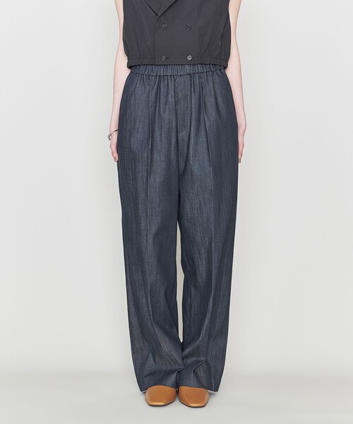ASTRAET アストラット ダブル ワイドパンツ ASTRAET（アストラット）の「＜ASTRAET＞シャンブレー