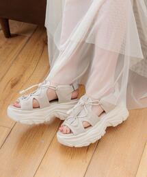 INGNI | ボリュームレースUPスポサン(サンダル)