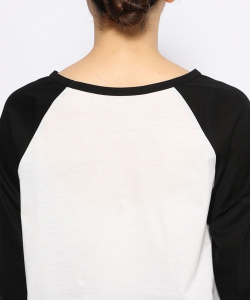 LOWRYS FARM(ローリーズファーム)の「シアーラグランTLS 111764(Tシャツ/カットソー・レディース・ブラウン/ブラック・FREE)」の16枚目の写真