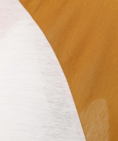 LOWRYS FARM(ローリーズファーム)の「シアーラグランTLS 111764(Tシャツ/カットソー・レディース・ブラウン/ブラック・FREE)」の9枚目の写真