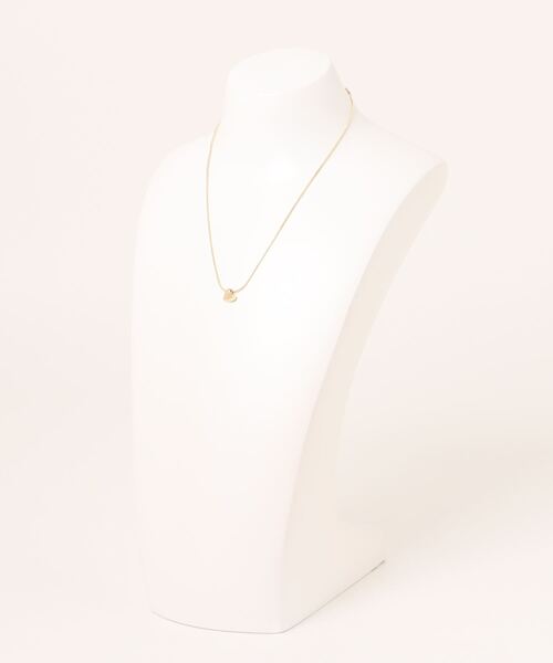 mystic（ミスティック）の「[Eau]巾着付きプチハートネックレス（ネックレス・レディース・ゴールド・ONE SIZE）」の3枚目の写真