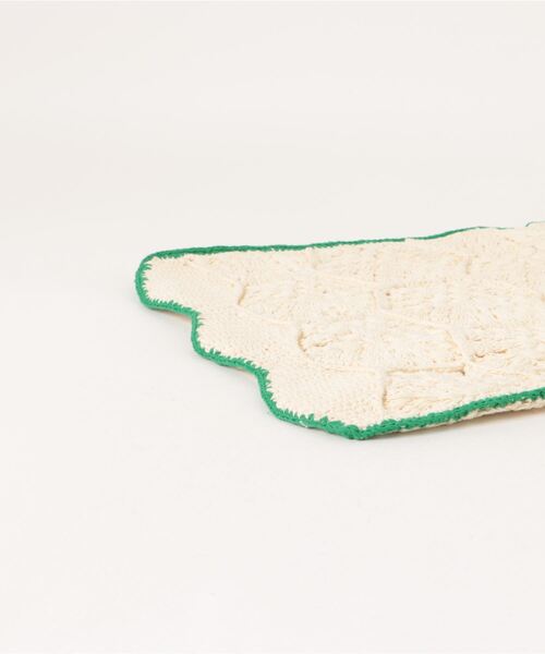 ACCOMMODE（アコモデ）の「クロシェモチーフサブバッグ（エコバッグ/サブバッグ・レディース・ホワイト・FREE）」の5枚目の写真