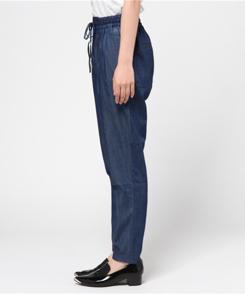 MOUSSY（マウジー）の「DENIM LIKE LOOSE PT（その他パンツ・レディース・ブルー・2/1）」の3枚目の写真