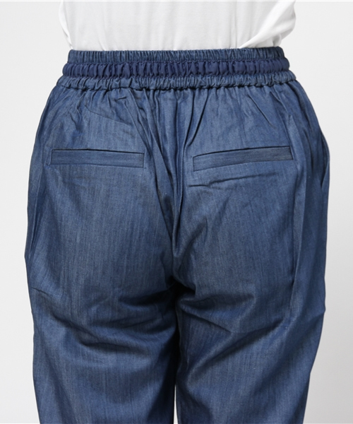 MOUSSY（マウジー）の「DENIM LIKE LOOSE PT（その他パンツ・レディース・ブルー・2/1）」の6枚目の写真