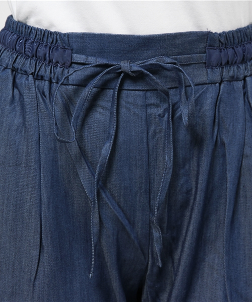 MOUSSY（マウジー）の「DENIM LIKE LOOSE PT（その他パンツ・レディース・ブルー・2/1）」の9枚目の写真