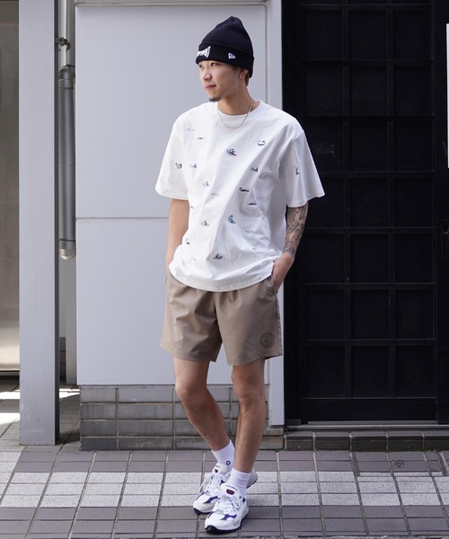 POLeR(ポーラー)の「POLER/ポーラー 半袖Tee 刺繍 オーバーサイズ USAコットン 241MCV0140/241MCV0141/241MCV0142/241MCV0143(Tシャツ/カットソー・メンズ・ホワイト系その他2/ホワイト系その他/ネイビー/ブラック・M/L/XL)」の12枚目の写真