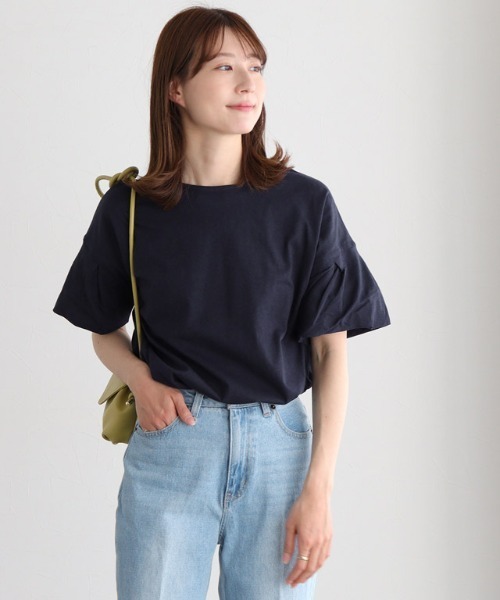 新品 正規品!!  セール】バルーンスリーブTシャツ（Tシャツ/カットソー トップス