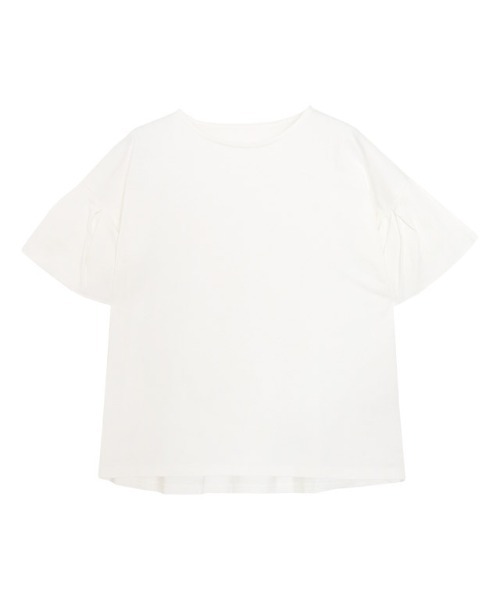 Pierrot(ピエロ)の「バルーンスリーブTシャツ(Tシャツ/カットソー・レディース・ブラック/グレー系その他/オフホワイト/ネイビー・M/L)」の20枚目の写真