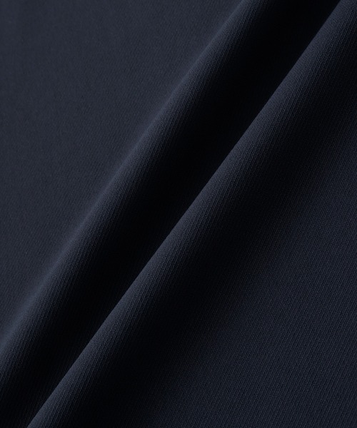 MONO-MART（モノマート）の「綾ドレープ ルーズハーフスリーブスキッパーポロシャツ（ポロシャツ・メンズ・ダークブラウン/ダークネイビー/ブラック/チャコール/モカ/グレイッシュブルー・L/M）」の14枚目の写真