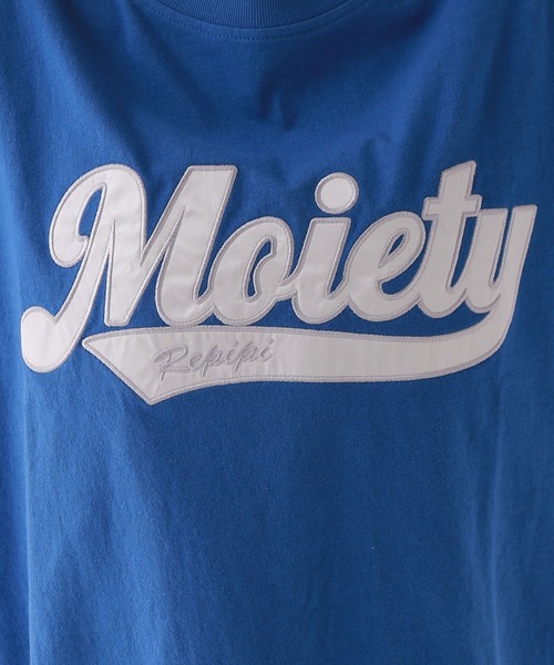 repipi armario（レピピ アルマリオ）の「シャララサテンワッペンT（Tシャツ/カットソー・キッズ・グレー/イエロー/グリーン/ホワイト/ピンク/ブラック/ブルー/ピンク系その他/スミクロ/サックスブルー/ホワイト系その他・SMALL/LARGE/MEDIUM）」の15枚目の写真