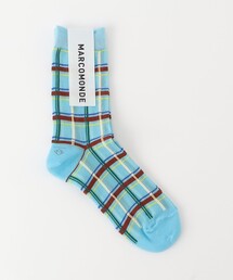<MARCOMONDE>CHECK PATTERN SOCKS/ソックス