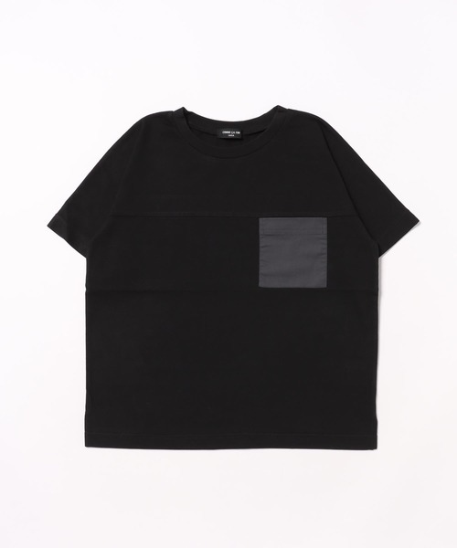 COMME CA ISM（コムサイズム）の「速乾 胸ポケット バックロゴ 半袖Tシャツ（Tシャツ/カットソー・キッズ・アイボリー/ブラック/ラベンダー・100cm/110cm/120cm/130cm/140cm/150cm）」の5枚目の写真