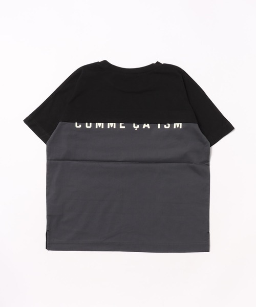 COMME CA ISM（コムサイズム）の「速乾 胸ポケット バックロゴ 半袖Tシャツ（Tシャツ/カットソー・キッズ・アイボリー/ブラック/ラベンダー・100cm/110cm/120cm/130cm/140cm/150cm）」の6枚目の写真