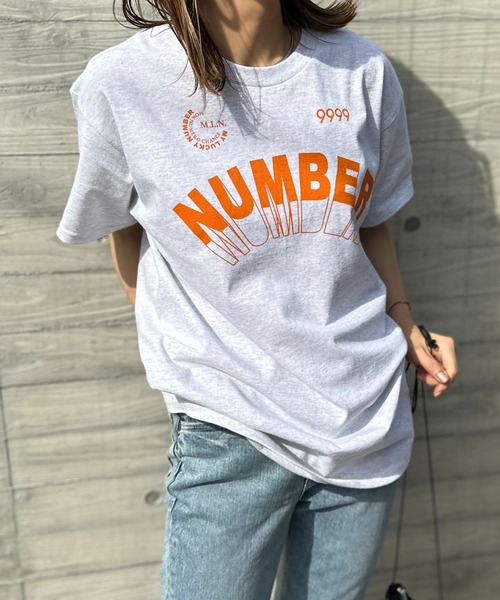 67 nowos ロゴTシャツ 67nowos striped t-shirt-67ノーウォスストライプTシャツ-nowos
