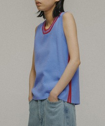 ［TOPS］SPORTY LINE NO-SLEEVE TOPS