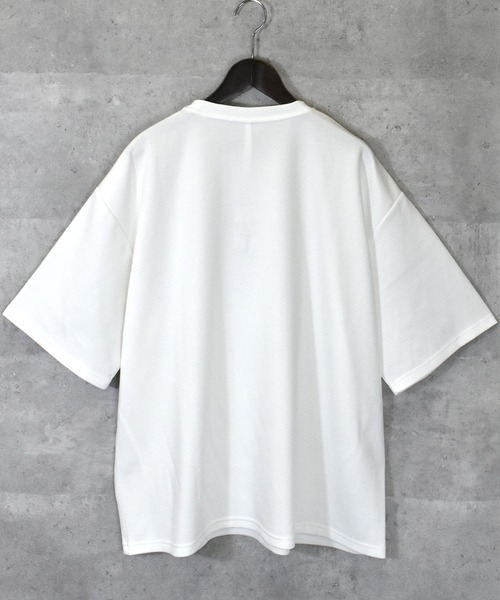 Anytime Songs(エニータイムソングス)の「ダンボールニット クルーネック転写プリントTシャツ(DICE)(Tシャツ/カットソー・メンズ・ブラック/ホワイト/チャコール・LARGE/X-LARGE/MEDIUM)」の12枚目の写真