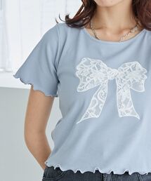 MAJESTIC LEGON | アソートリボンTシャツ(Tシャツ/カットソー)