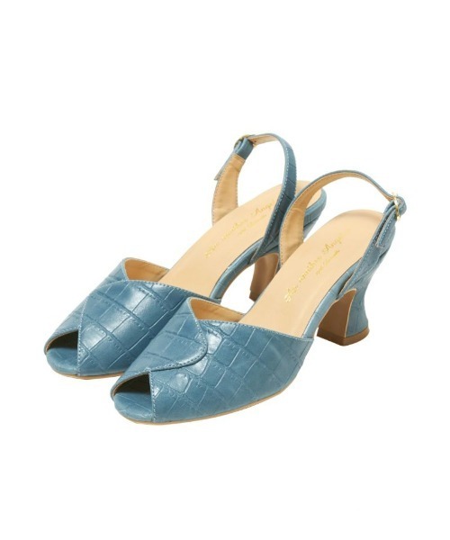 an another angelus（アンアナザーアンジェラス）の「クロコバックストラップサンダル/ananotherangelus（サンダル・レディース・ブラウン/ブラック/ブルーグリーン・M/L/S）」の13枚目の写真