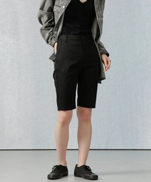 NANCY（Apo(s)ture）（ナンシー）の「NANCY-006/チノストレッチスキニーハーフパンツ（チノパンツ）」