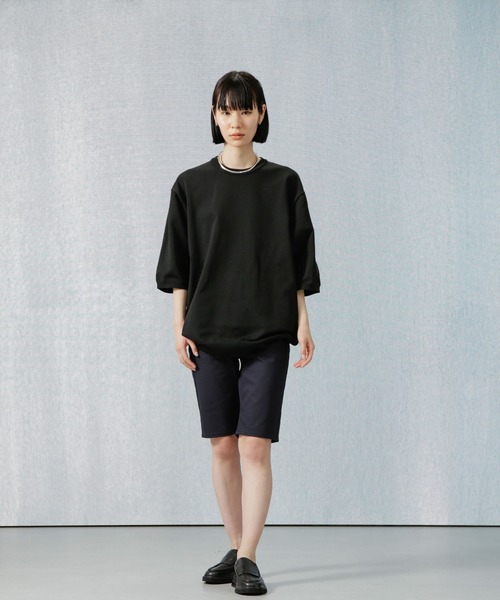Apo(s)ture（アポスチャー）の「NANCY-006/チノストレッチスキニーハーフパンツ（チノパンツ・レディース・カーキ/ネイビー/ブラック/ホワイト・S/M/L/XL/XS）」の18枚目の写真