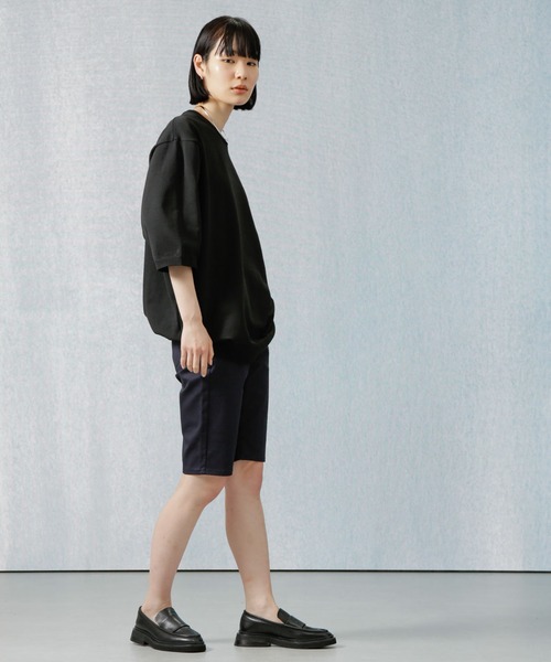 Nancy　お手渡し シンプルトートbag（ファスナーver)☆彡マチ13㎝＆丸手ver