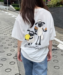 ひつじのショーンバックプリントBIGTシャツ