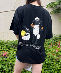 ひつじのショーンバックプリントBIGTシャツ