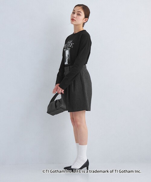 GOOD ROCK SPEED（グッドロックスピード）の「【別注】＜GOOD ROCK SPEED＞ LIFE フォト ロングスリーブ Tシャツ（Tシャツ/カットソー・レディース・ブラック/オフホワイト/その他1・FREE）」の9枚目の写真