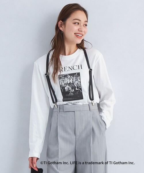 GOOD ROCK SPEED（グッドロックスピード）の「【別注】＜GOOD ROCK SPEED＞ LIFE フォト ロングスリーブ Tシャツ（Tシャツ/カットソー・レディース・ブラック/オフホワイト/その他1・FREE）」の11枚目の写真