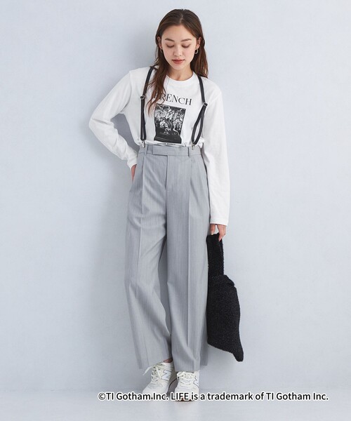 GOOD ROCK SPEED（グッドロックスピード）の「【別注】＜GOOD ROCK SPEED＞ LIFE フォト ロングスリーブ Tシャツ（Tシャツ/カットソー・レディース・ブラック/オフホワイト/その他1・FREE）」の12枚目の写真