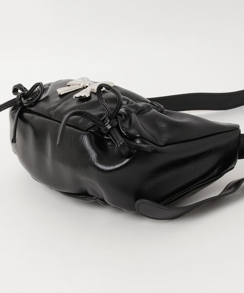 .KOM（ドットコム）の「A'GEM/9 × .kom 『.KOM/ドットケーオーエム』 リボンショルダー BAG（ショルダーバッグ・レディース・シルバー/ブラック/アイボリー/ピンク・FREE）」の22枚目の写真