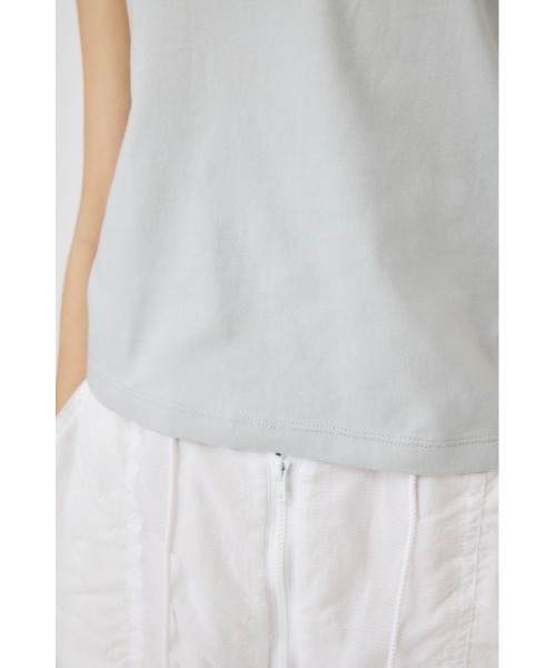 MOUSSY(マウジー)の「METALLIC LIQUID MOUSSY Tシャツ(Tシャツ/カットソー・レディース・ピンク/ホワイト/ブラック/ライトグレー・FREE)」の20枚目の写真