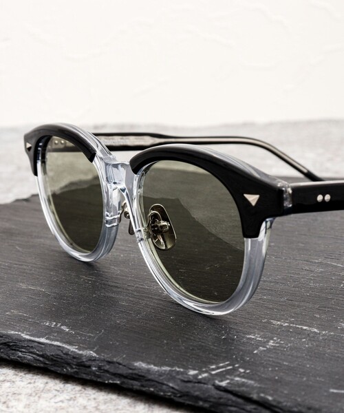 NOLLEY’S（ノーリーズ）の「THOMAS ボストン/ウェリントン カラーレンズ サングラス（サングラス・メンズ・ブラック・FREE）」の4枚目の写真